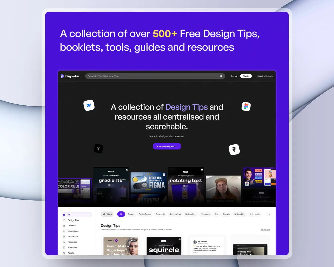 Dsgnwhiz Site Thumbnail