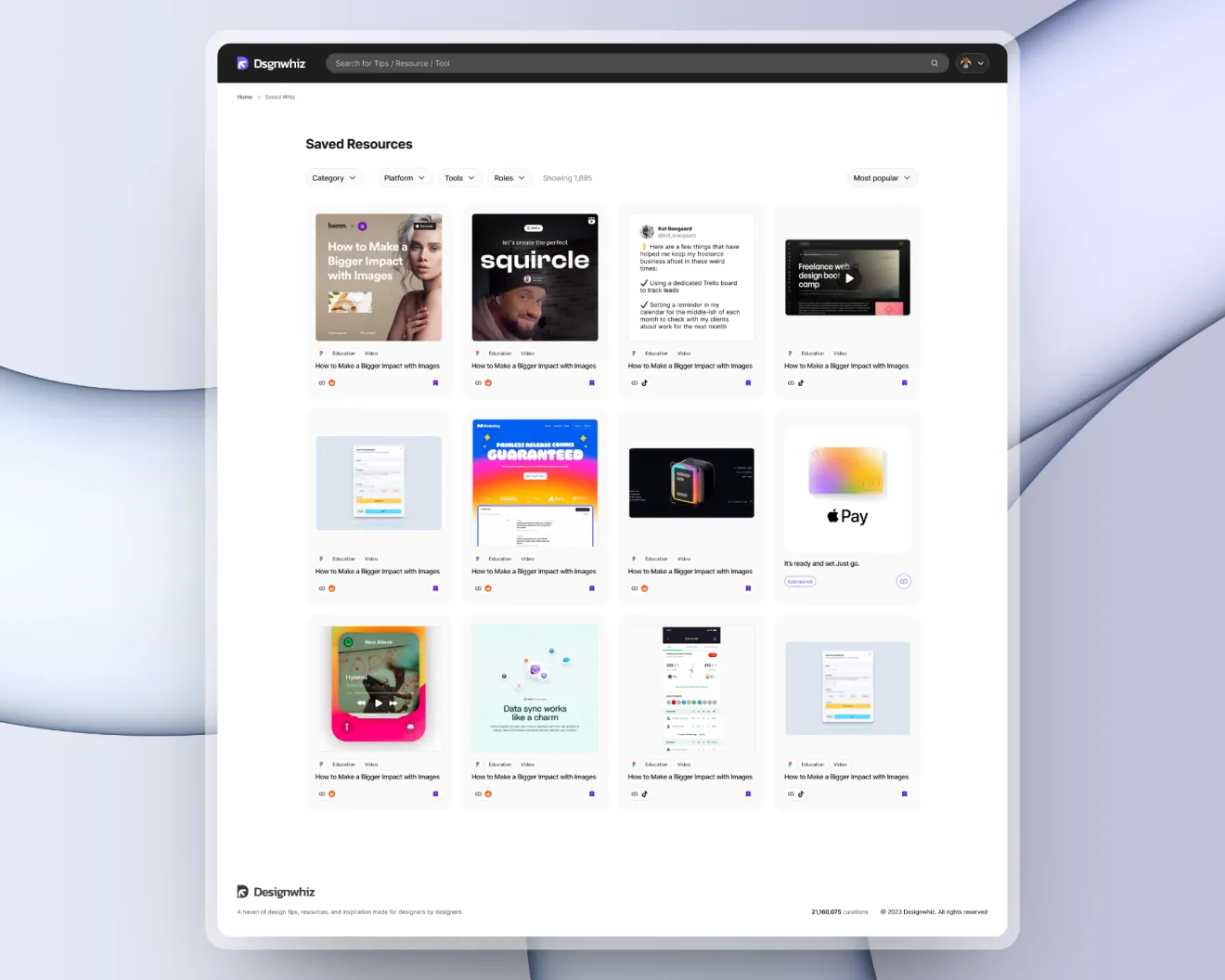 Dsgnwhiz Site Thumbnail